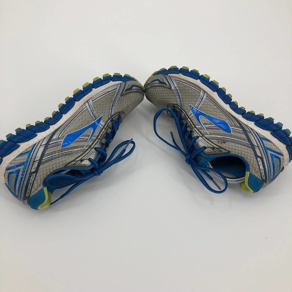 Brooks Sneakers Womens 9 Adrenaline GTS 15 Running Blue Silver Running Shoes - Picture 6 of 7